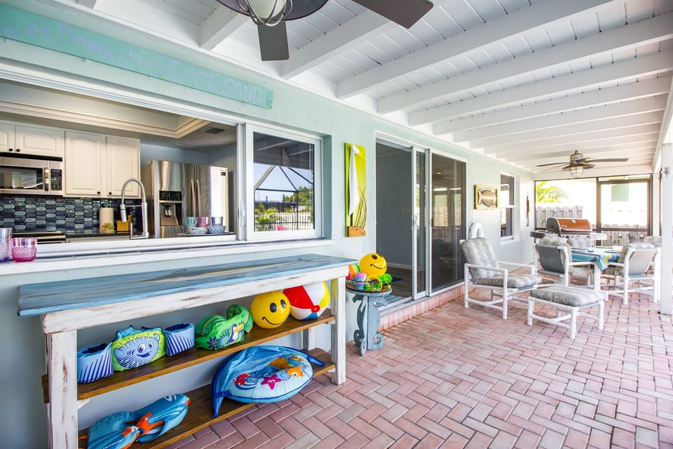 Patio area