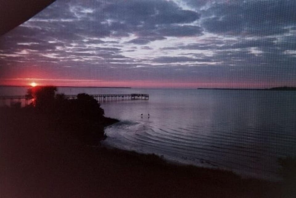 Pier for Harbour Village - taken at sunrise from our lanai.
