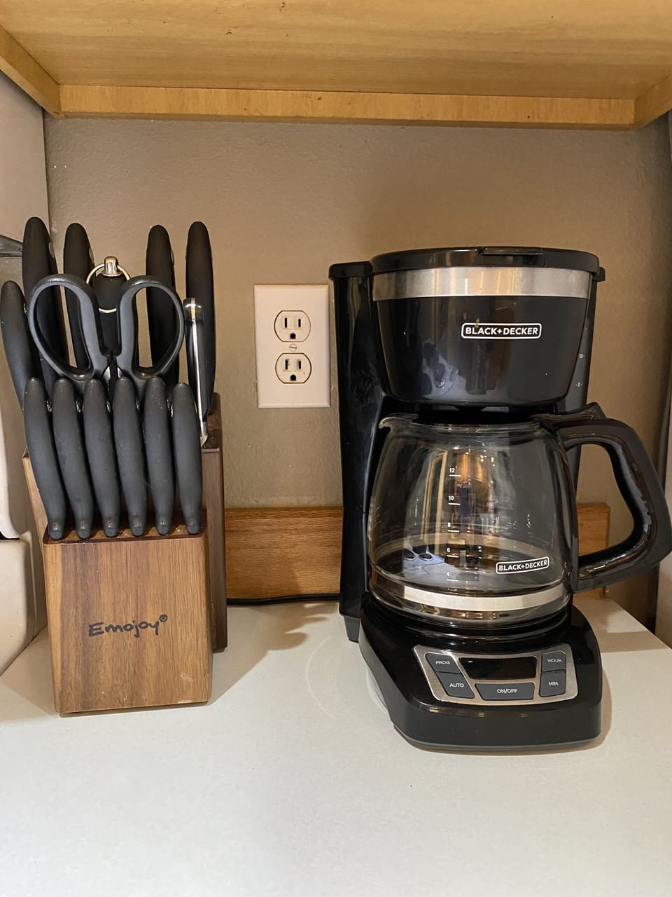 We have traditional coffee pot and Keurig machine.