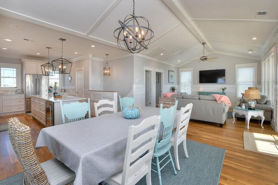 Dining Kitchen Living