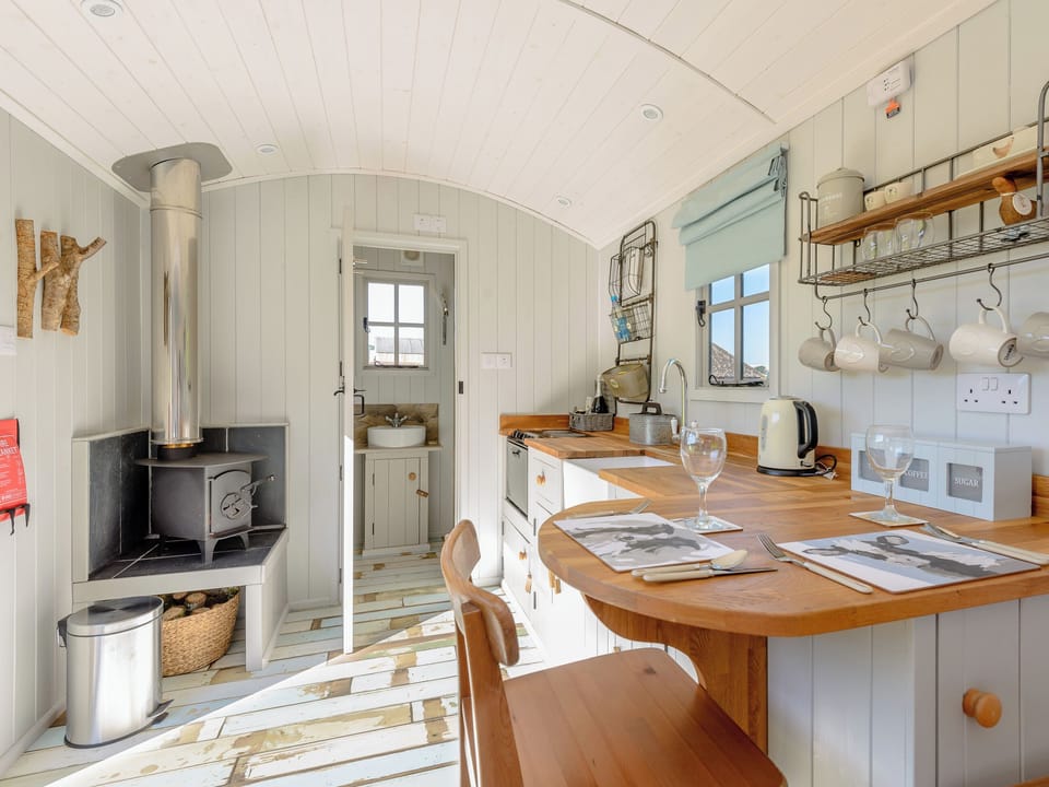 Stylish living area | The Hut at Hole Farm, Alderbury