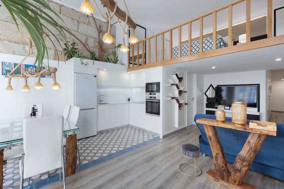 This fabulous kitchen makes you feel at home.