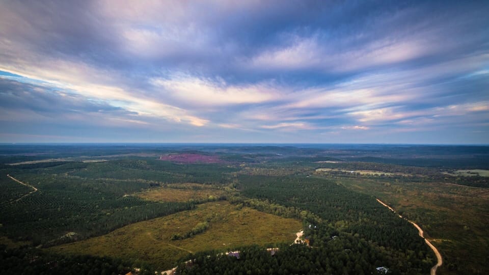 Drone View from Cabin