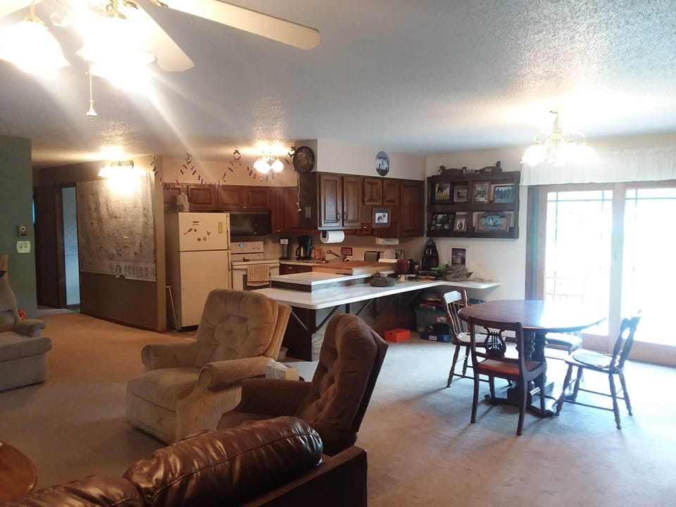 Large dining area.