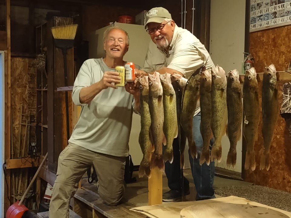 fishing is great in the area.