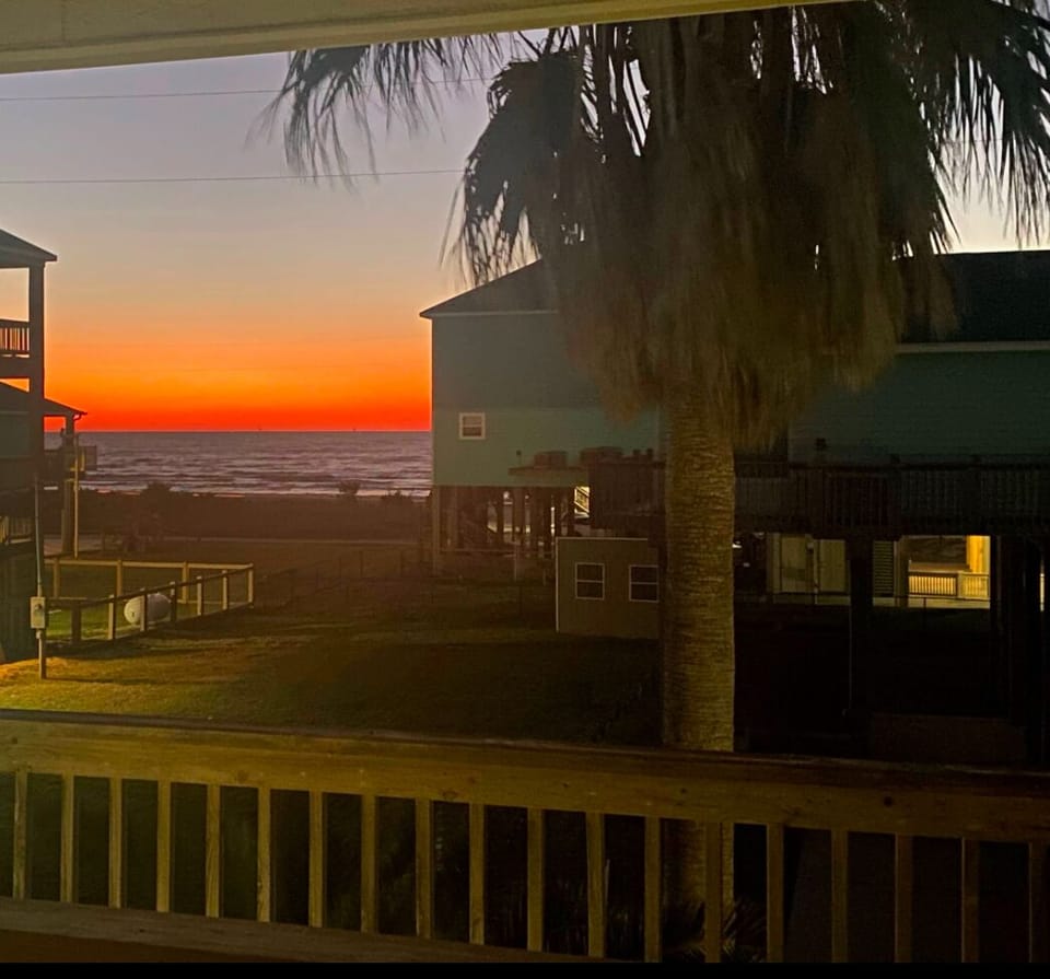 Sunrise from the deck!