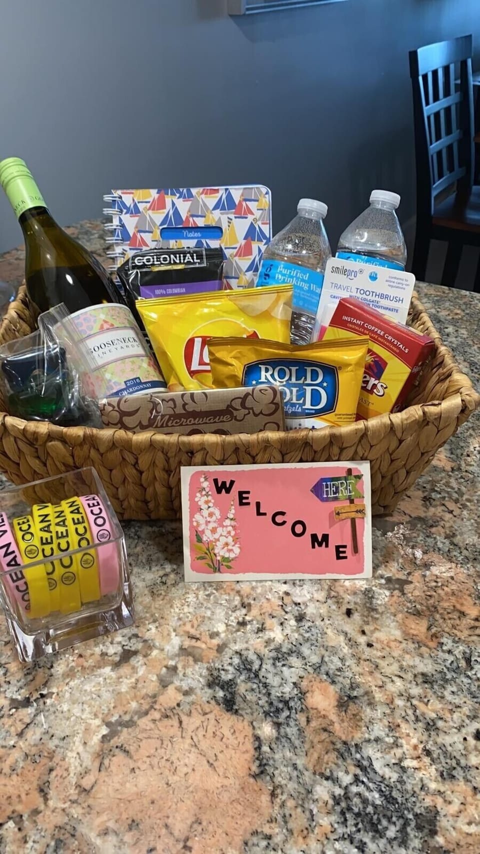 Welcome basket 💝