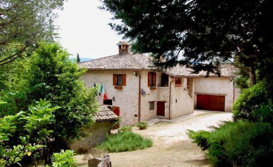 Spoleto Villa, the house