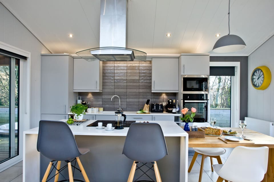 Dining area to side of breakfast bar - Nyland Lodge, Strawberryfield Park