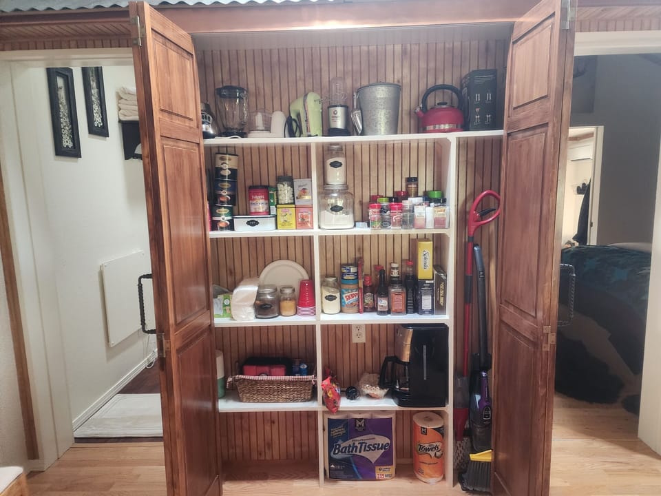 Well stocked pantry