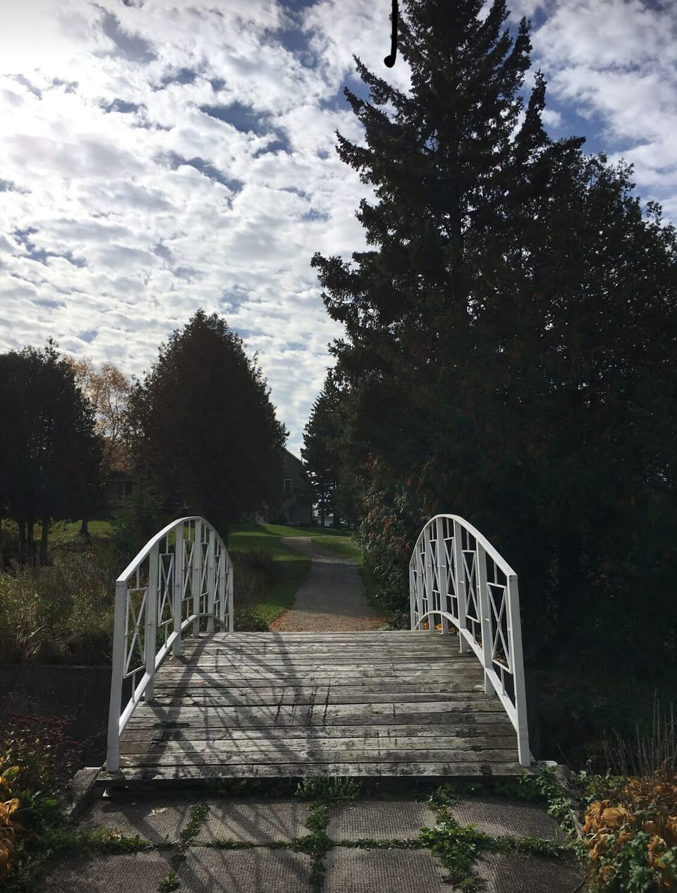 The Bridge over the Waterfall.