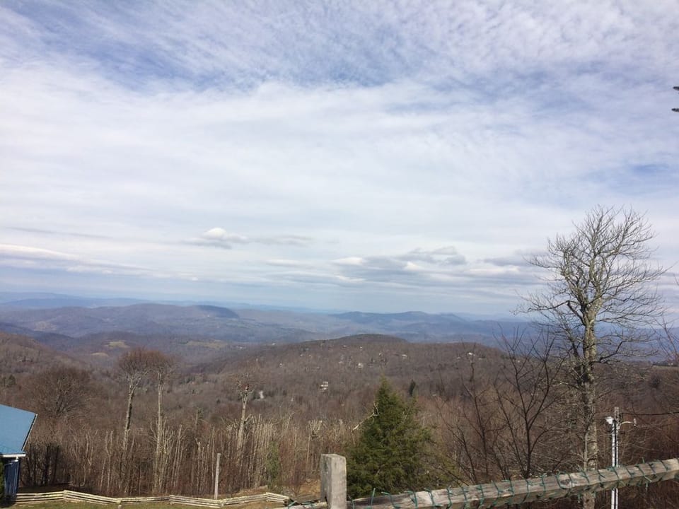 November mountain view from Beech Mountain