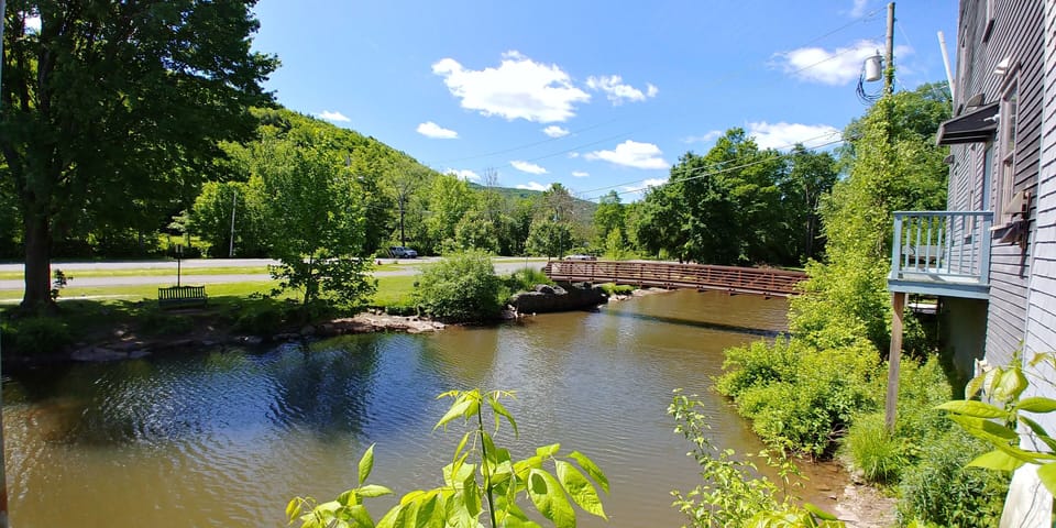 View from the deck of the Binnekill Getaway Apartment #5