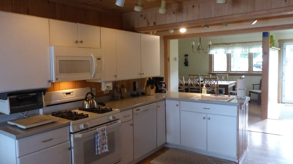 Kitchen Open to Dining Room & Living Room