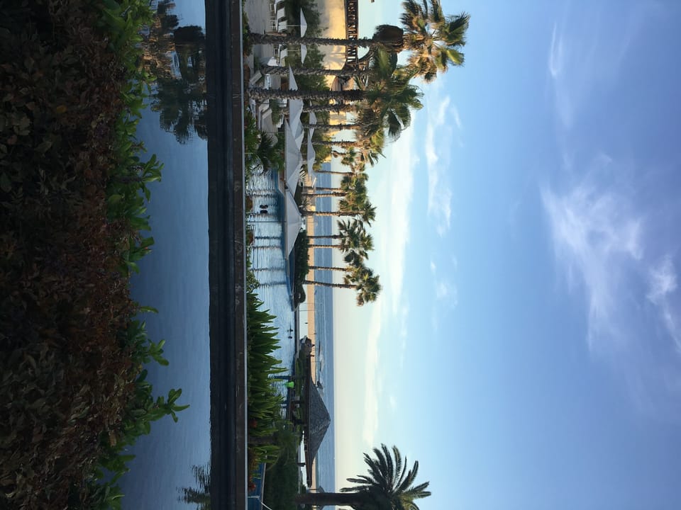 Private beach