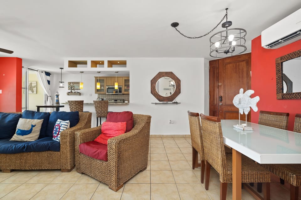 As you walk in the dining room is to your left and living room forward