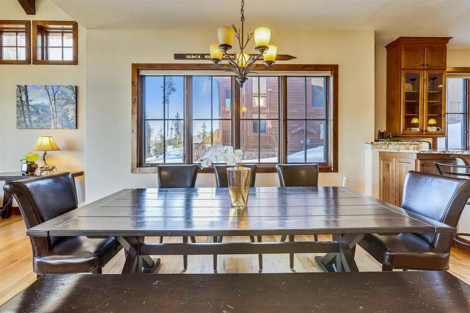 Another view into living and dining areas - Baldy Mountain Overlook Breckenridge Vacation Rental