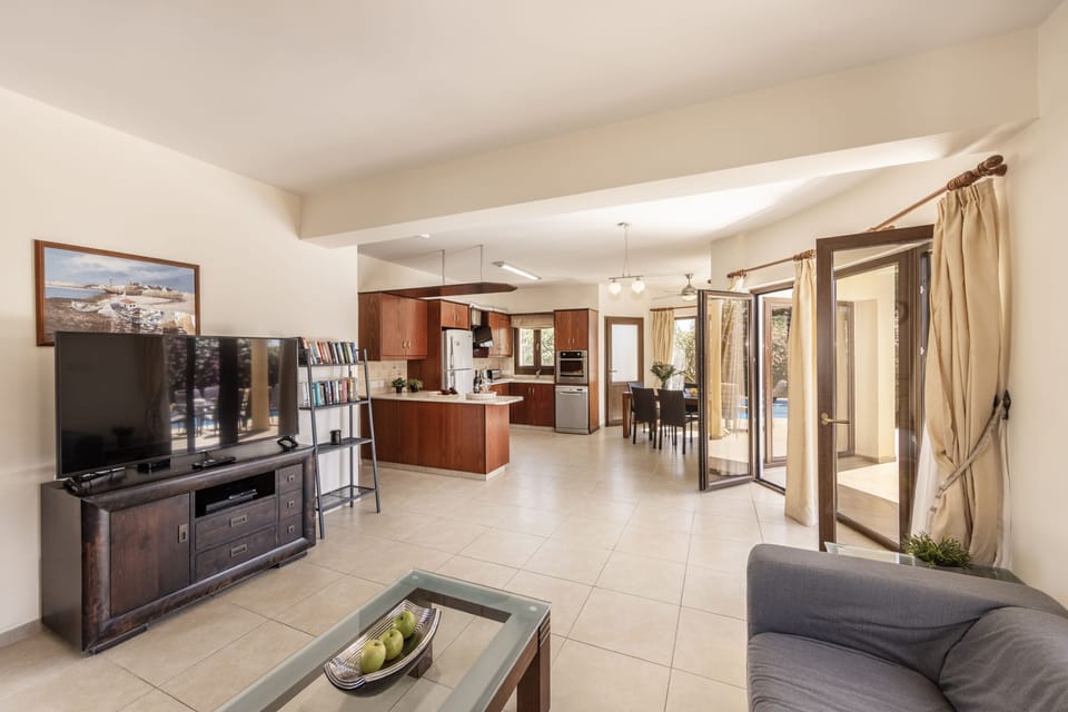 Open plan living area