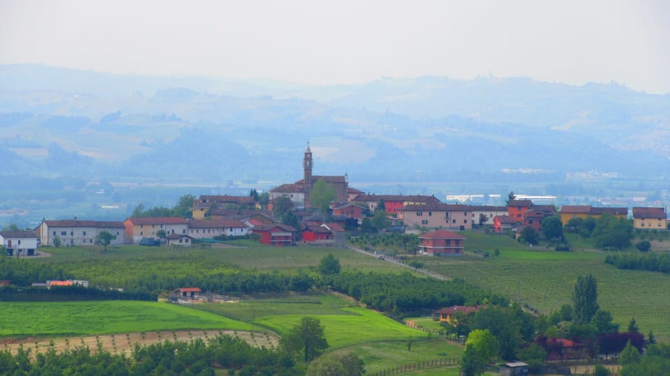 San Pietro village from Govone castle