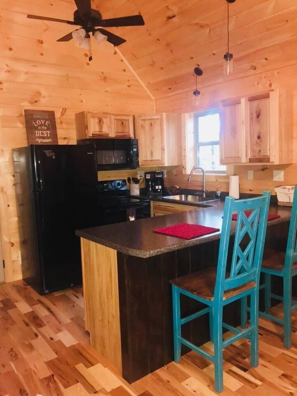 Full kitchen for those nights you want to stay in!