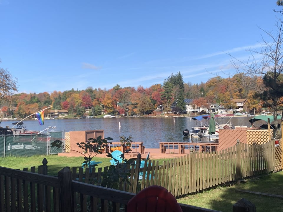 Fall view from lower deck