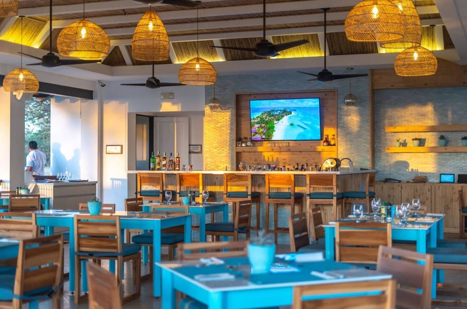 Restaurant at the private Beach Club
