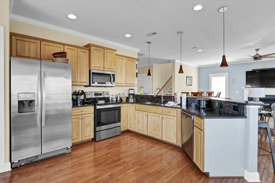 Stocked kitchen