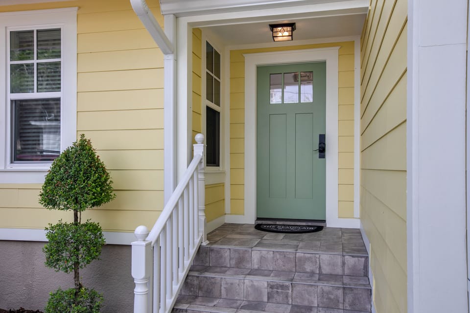 Entrance to your rental