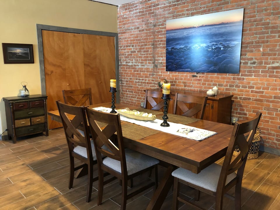 Elegant dining area