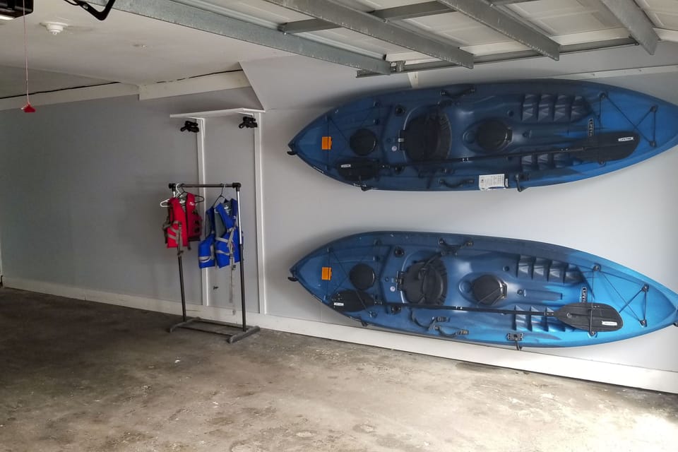 Kayaks & Life Jackets Provided