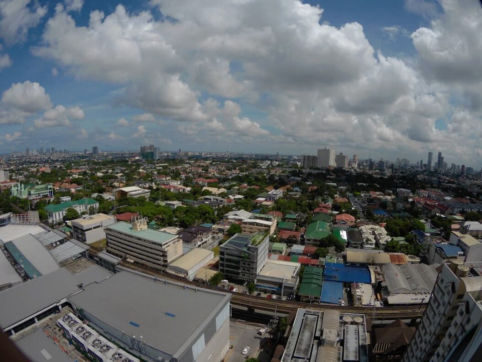 View at the balcony
