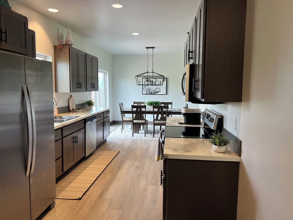 galley kitchen