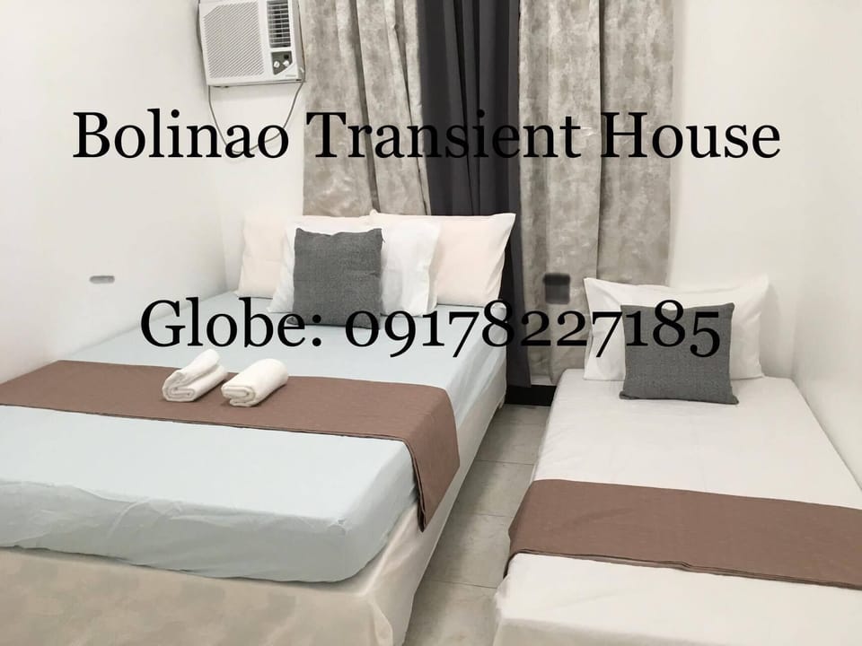 Sleeping arrangement for 3 pax.  1 full double and 1 single pull out.