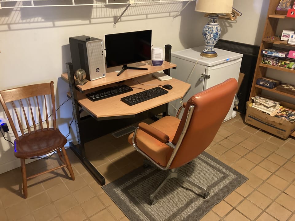 Computer with internet and printer