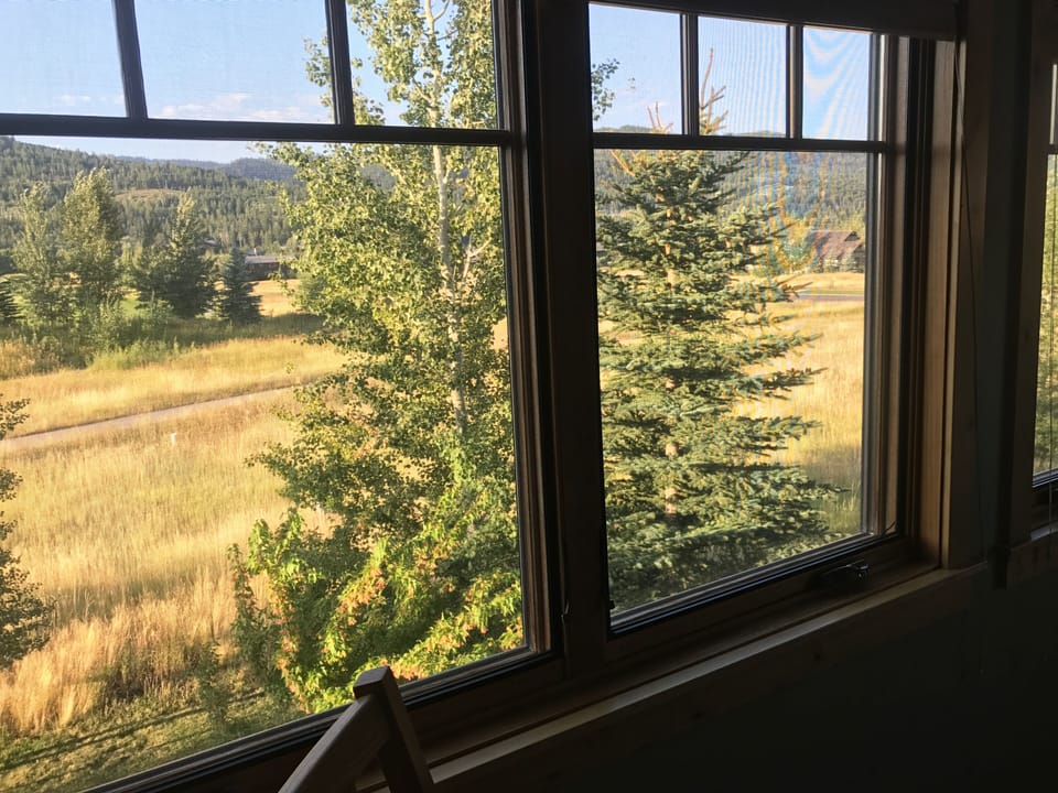 Master bed view