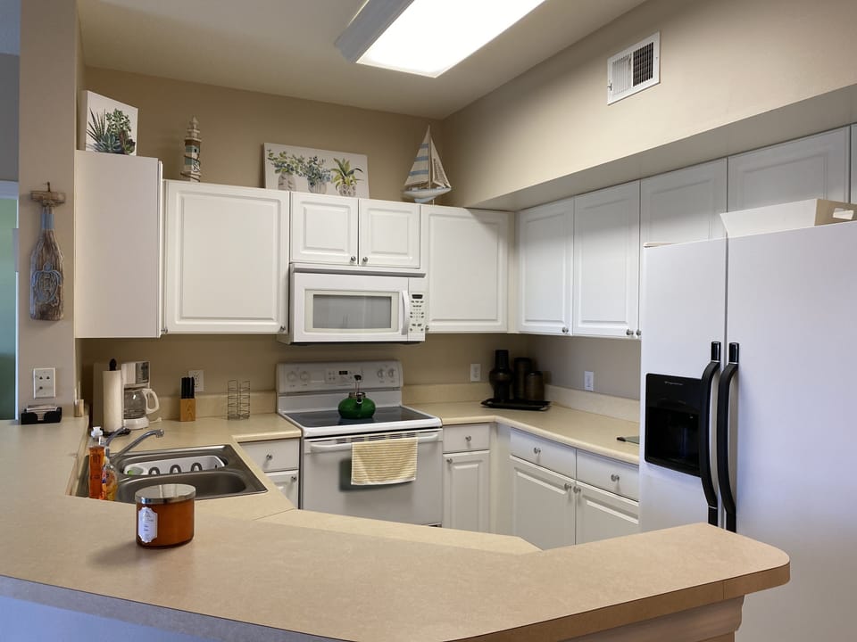 Open concept kitchen