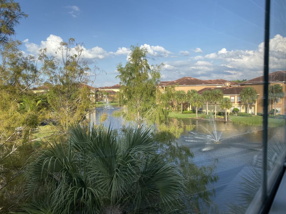 View from master bedroom