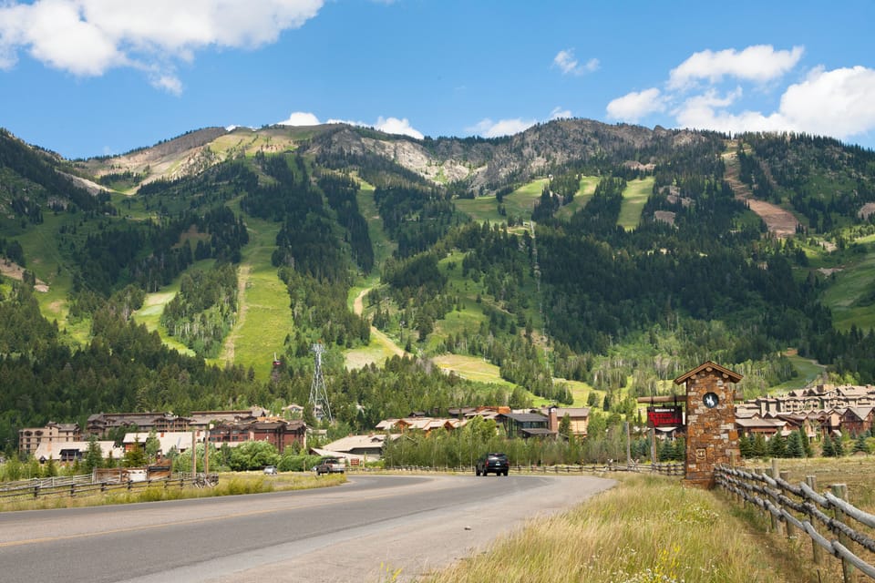 Take in the breathtaking mountain vistas that await you just outside your door. You'll wake up to these stunning alpine peaks and rolling green slopes every morning.