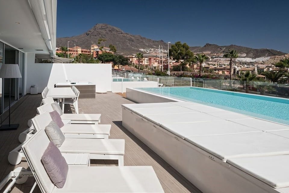 Soak up the sunshine by your private pool!