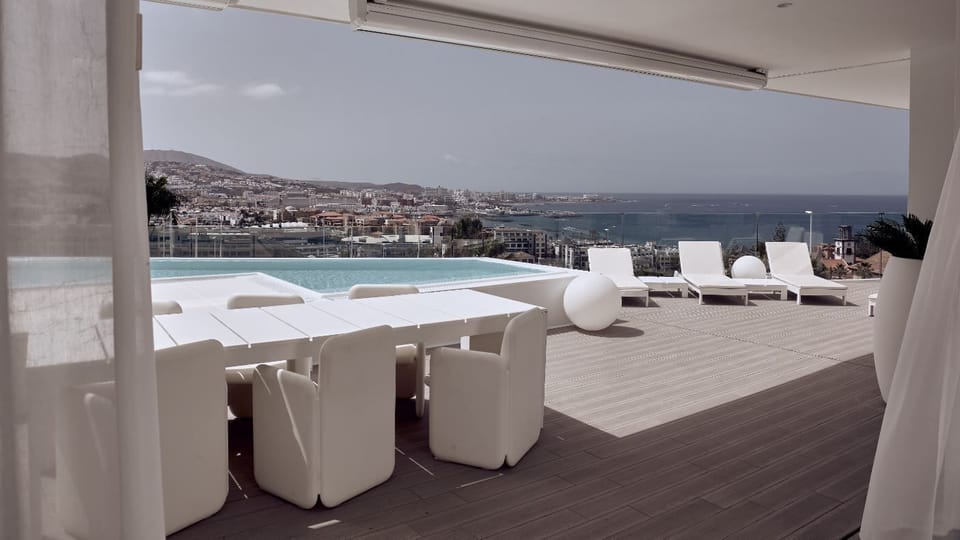 Enjoy some fresh air out on the balcony!