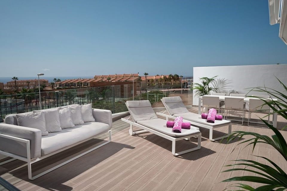 Soak up the sun on your private terrace.