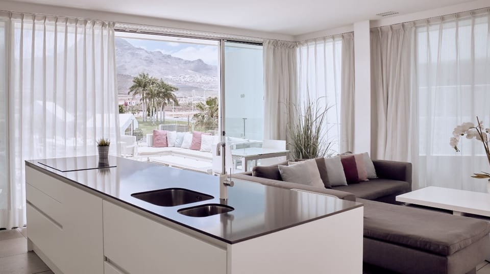 Relax and unwind in the cozy living room.