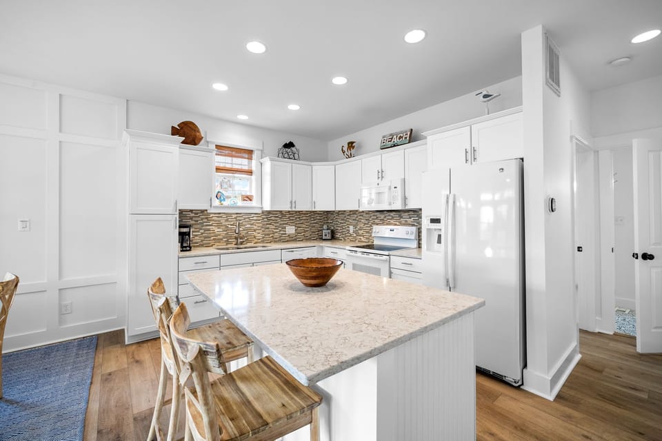 Kitchen - Featuring Granite Counters & Updated Appliances