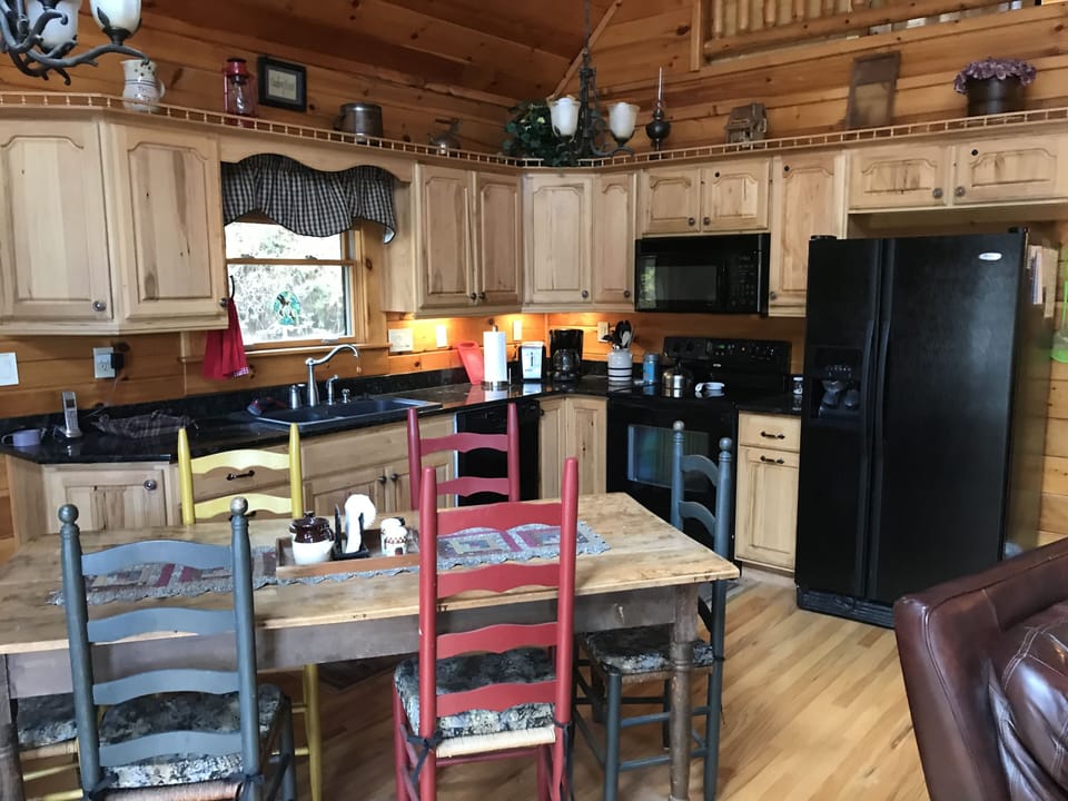 Kitchen and dining area