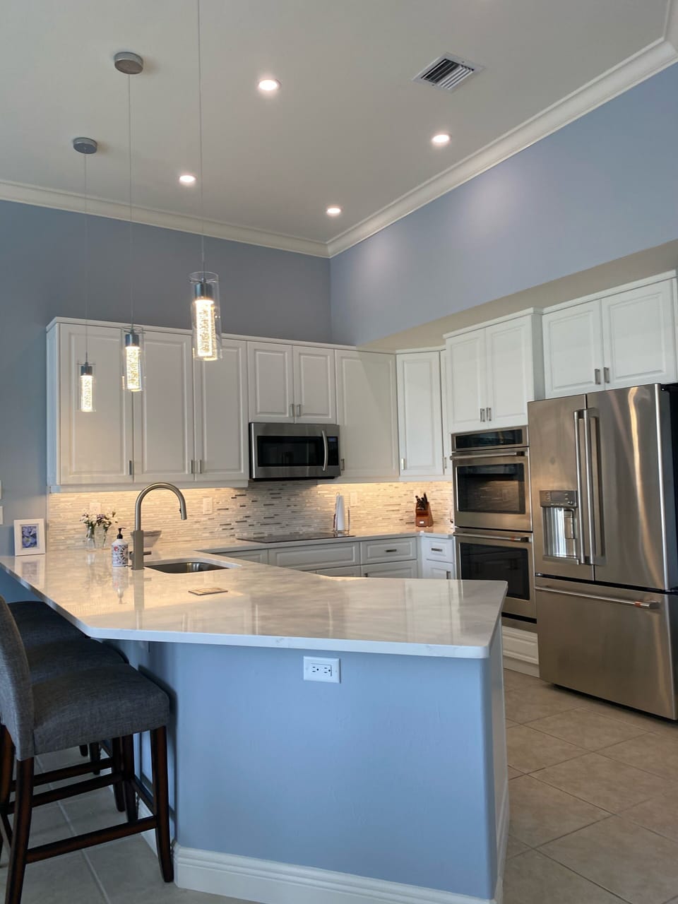 New Kitchen with induction cooktop