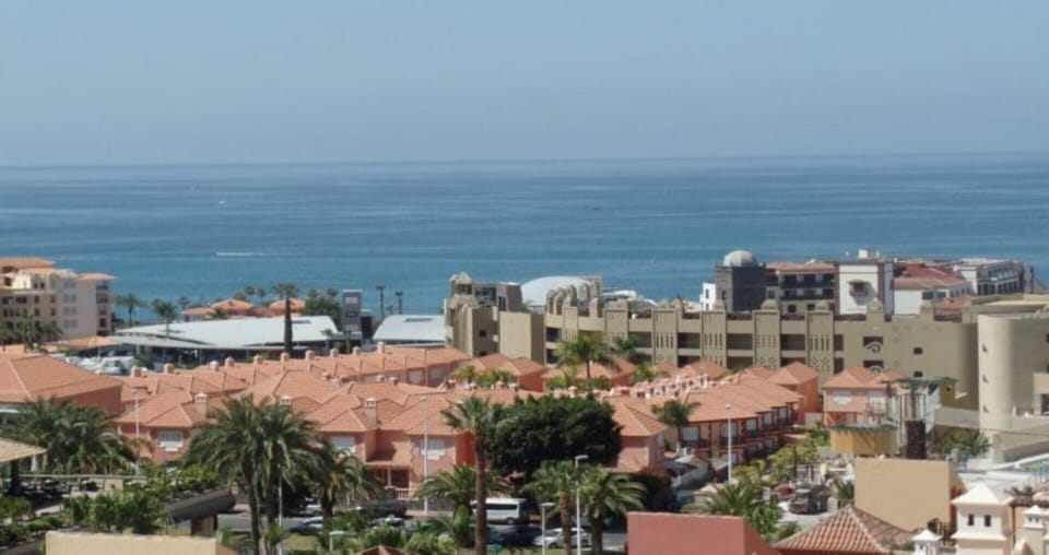 Sea views from roof terrace