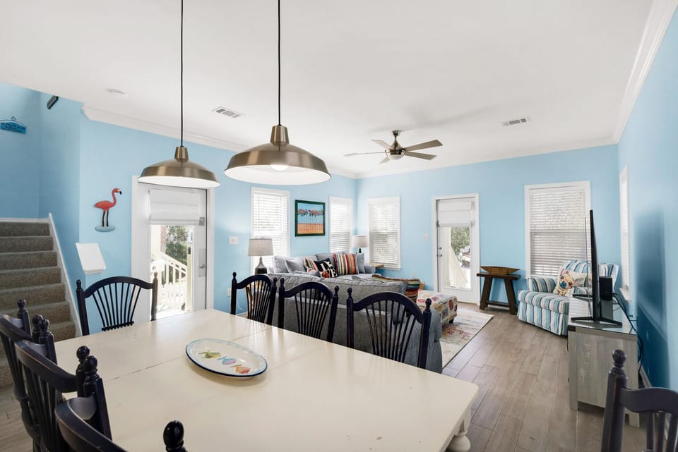 View from the dining room