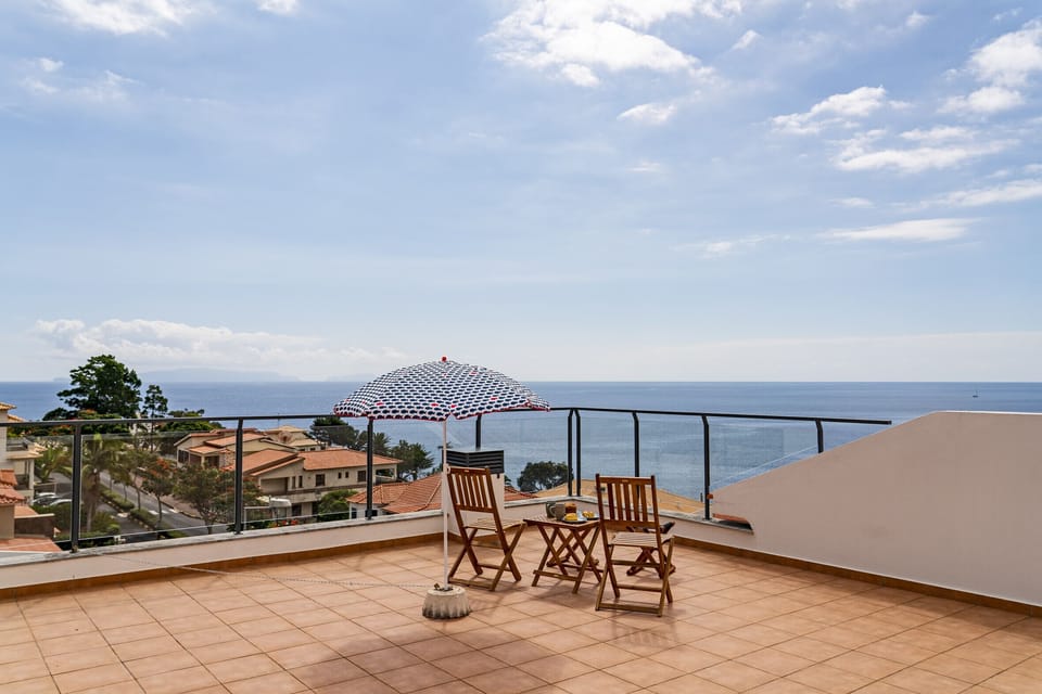 Balcony with sea view