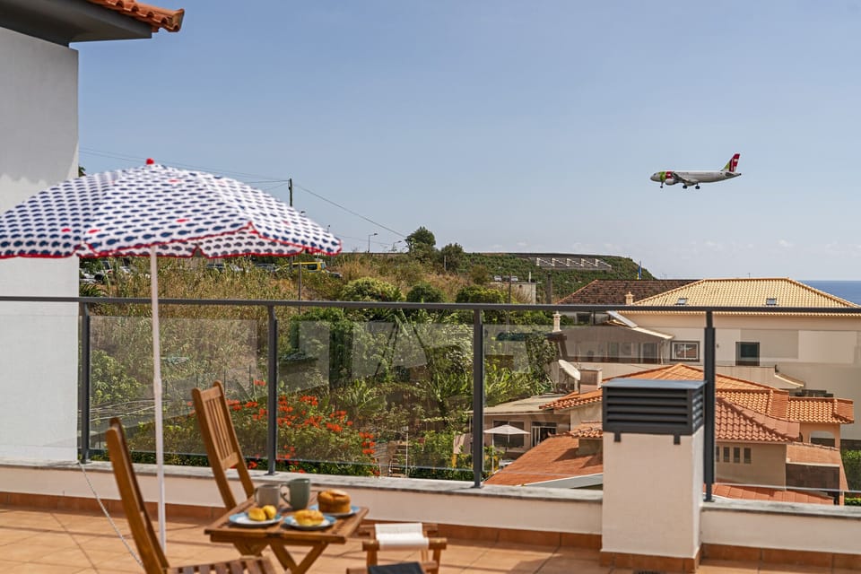 Balcony with sea view