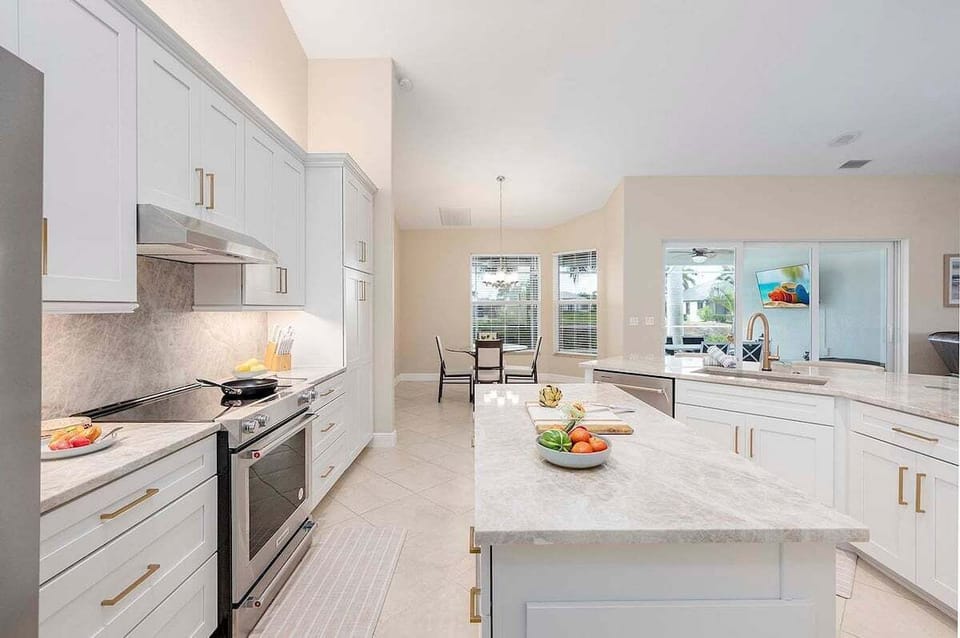 Large Open Kitchen with Island